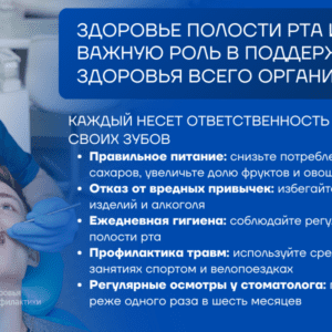 17-23 марта 2025 г. — Неделя ответственного отношения к полости рта