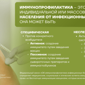 21-27 апреля — Неделя осведомленности о важности иммунопрофилактики